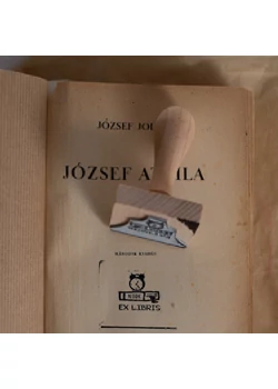 NIOK-os ex libris pecsét – Hemingway