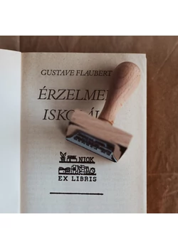 NIOK-os ex libris pecsét – Fitzgerald