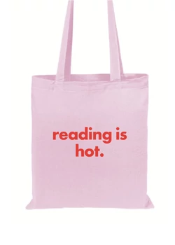 Reading is hot vászontáska
