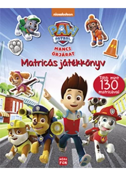 Mancs Őrjárat - Matricás játékkönyv
