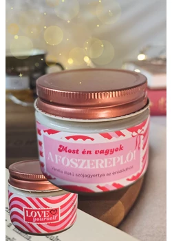 Most én vagyok a főszereplő szójagyertya