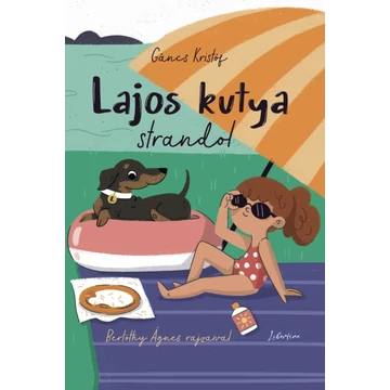 Lajos kutya strandol 