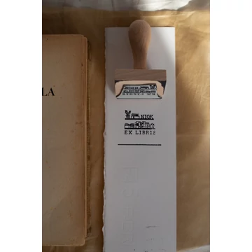 NIOK-os ex libris pecsét – Fitzgerald