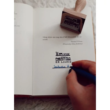 NIOK-os ex libris pecsét – Fitzgerald