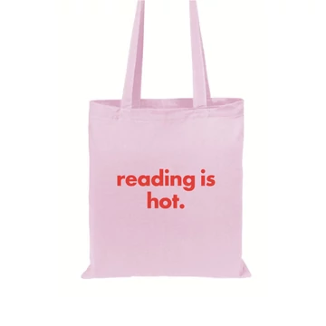 Reading is hot vászontáska