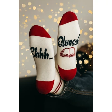 Shhh...olvasok zokni 39-42
