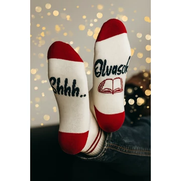 Shhh...olvasok zokni 35-38