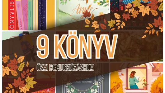 9 könyv az őszi bekuckózáshoz