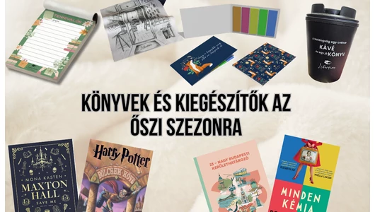 Könyvek és kiegészítők, avagy nyerő párosok az őszi szezonra