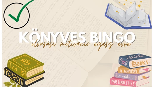 Könyves bingo 2026-ra - tágítsd az olvasási komfortzónád!