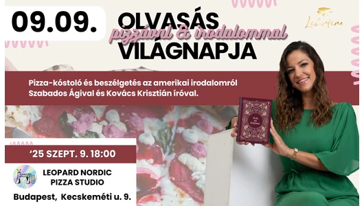 Az olvasás világnapja - pizza és irodalom