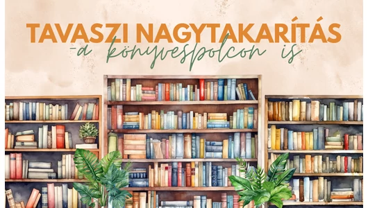 Indulhat a tavaszi nagytakarítás – a könyvespolcon is