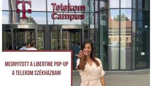 Megnyitott a Libertine POP-UP a Telekom Székházban!